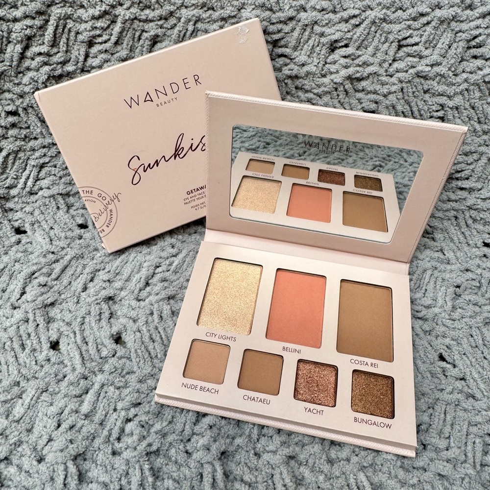 NIB - Wander Beauty Sunkissed Face & Eye Palette